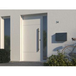 Sort KUVERT postkasse - flot design