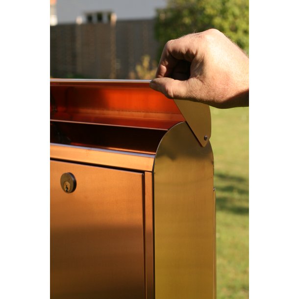 Kobber Brevklap til LUX kobberpostkasse