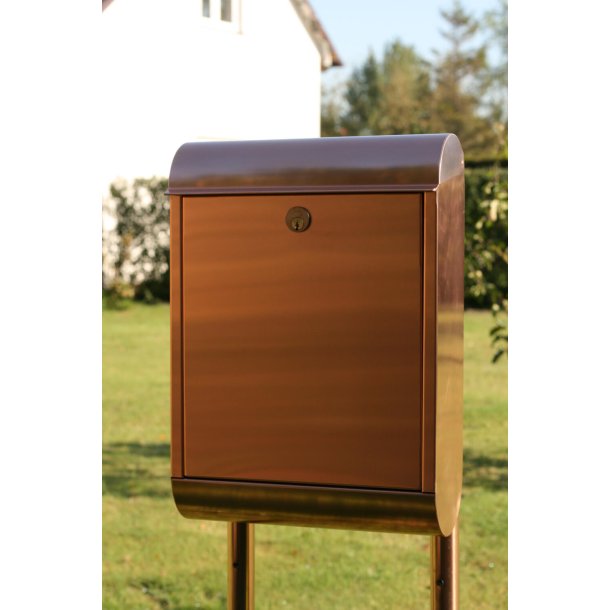 Lux kobber postkasse