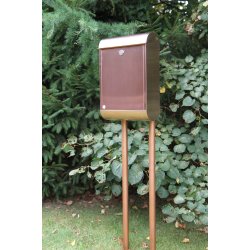 Lux kobber postkasse