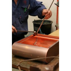 Kobber Brevklap til LUX kobberpostkasse