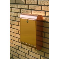 Lux kobber postkasse