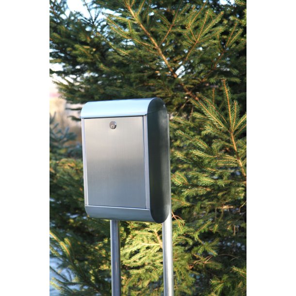 Lux postkasse hndlavet i Zink - kan ikke ruste