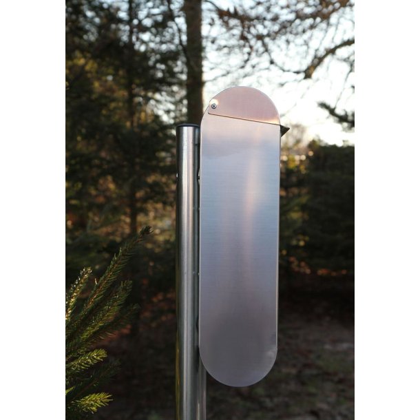 Lux postkasse hndlavet i Zink - kan ikke ruste