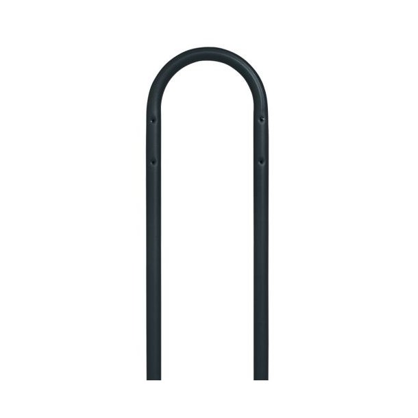 MEFA Pearl postkasse-st i sort Incl. stander og Hvide stickers