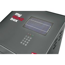 Homebox i Sort - Smart Pakkepostkasse - Inkl. Fod til montering