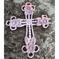 IngemannsKors - Guldbronze Kors - Replika af gammelt kobber kors -H�ndlavet.  Incl. forgyldt k�de.