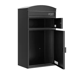 Sort TYR Pakkepostkasse til vg, aflst rum til Breve.