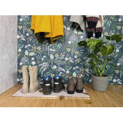 Perfetto - designer drmtte med rustfristl skobakke fra KEILBACH