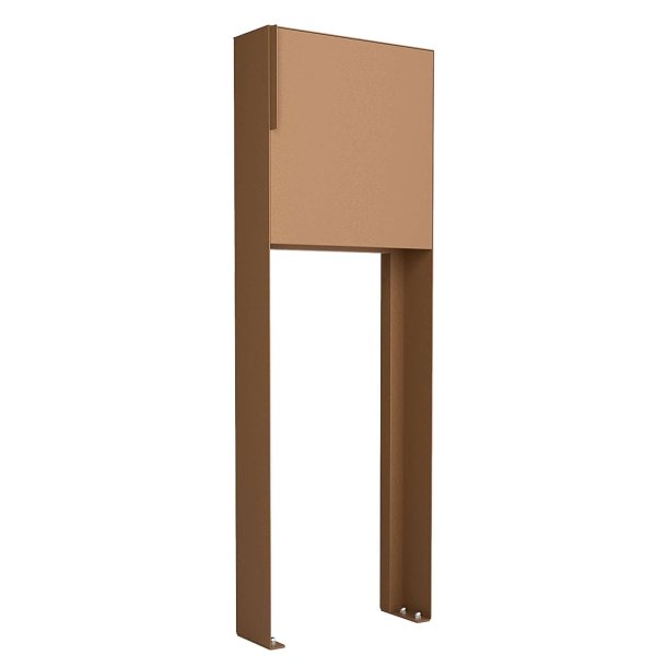 Rust Design Postkasse med Stander - Porto