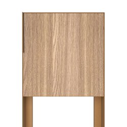 Rust Design Postkasse med Laminat front - Inkl. Stander - Porto