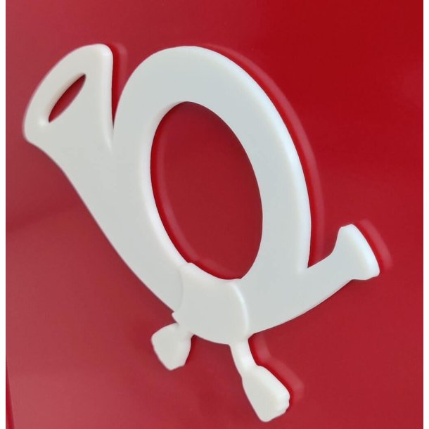 Stort Klassisk Posthorn til din postkasse