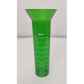 Gr�nt Regnm�lerglas  0 - 45 mm.