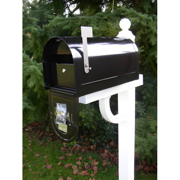 US-Mail Amerikaner postkasse med ls - SORT RELIANT