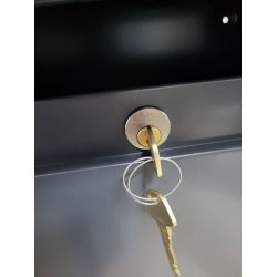 Elegance Exclusive postkasse - med Dansk 6-stifts ls - klassisk design