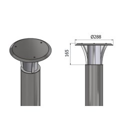 Pullertlampe - Sort - SAMSONmini