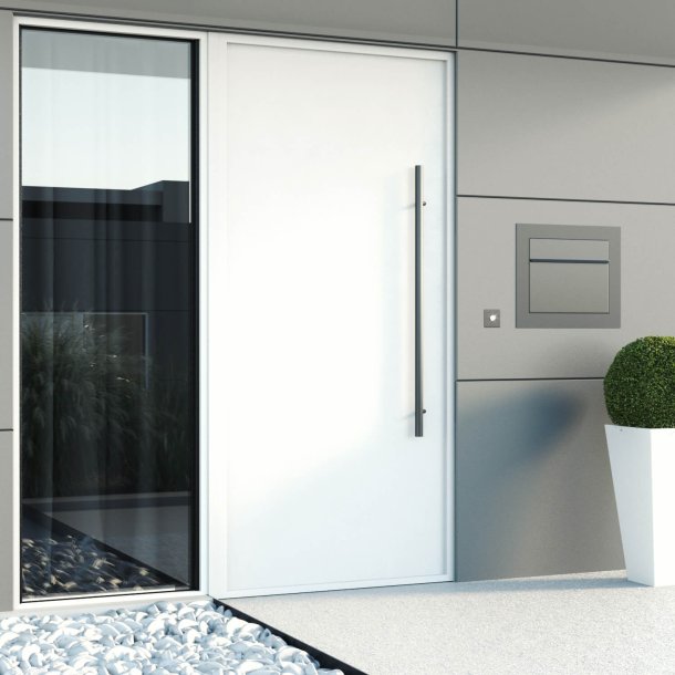 Indbygnings postkasse Sora "Exclusive" - Med 6 Stift ls - SORT lakering