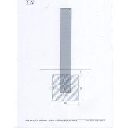 OUTFIT L990 Design postkasse - SORT