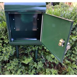 MEFA Topaz postkasse i klassisk Dark Racing-Green farve