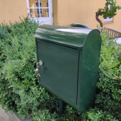 Racing-Green MEFA Topaz postkasse-st Incl. stander og hvidt stickers ark