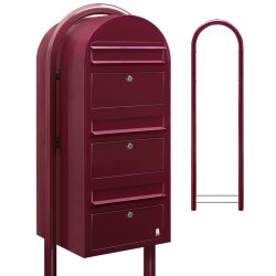 Postkasseanlg 3 familier - BobiTrio BORDEAUX