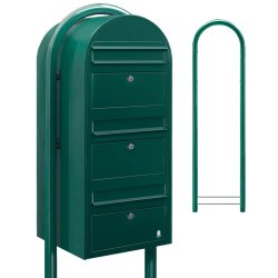 Postkasseanlg 3 familier - BobiTrio GRN