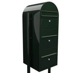 Postkassestander BobiLink - Sort Grn