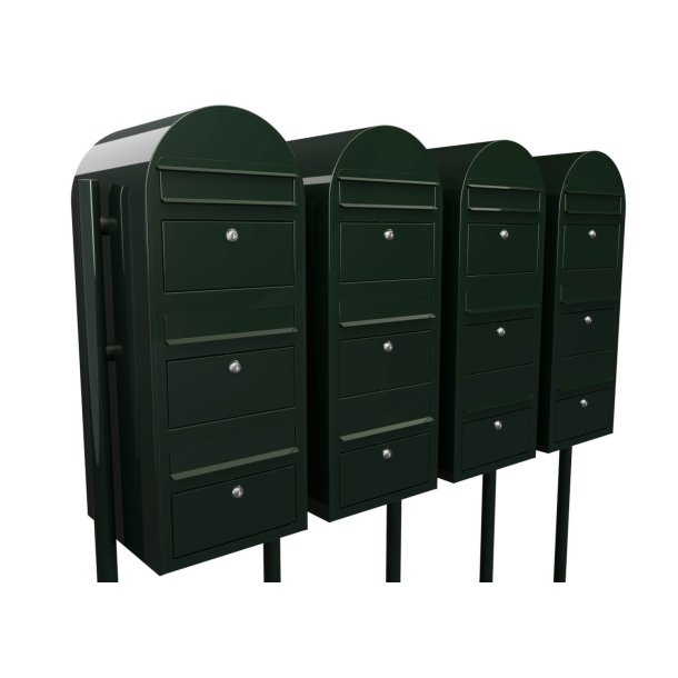 Postkassestander BobiLink - Sort Grn