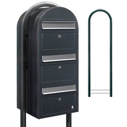 Postkasseanlg 3 familier - BobiTrio GR