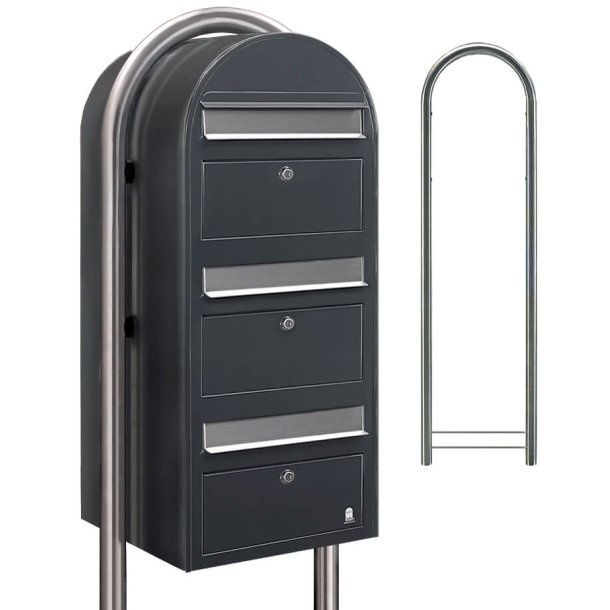 Postkasseanlg 3 familier - BobiTrio GR