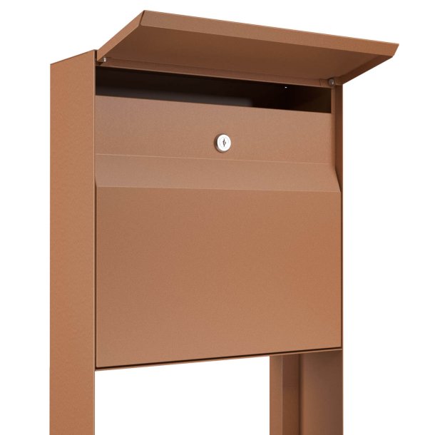 Valencia Rust Postkasse med Stander
