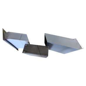 Konisk forlnger - mellemrr til SMALL og EXTRA SMALL indbygningspostkasse