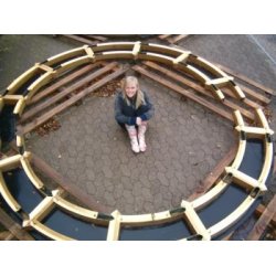 Art - Deco : Special lavet kobber ur