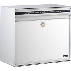 Allux SC200 postkasse til postkasseanlg, HVID