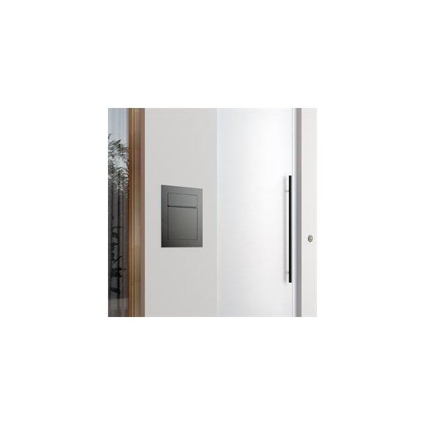 Indbygningspostkasse BARI - RUSTFRIT STL
