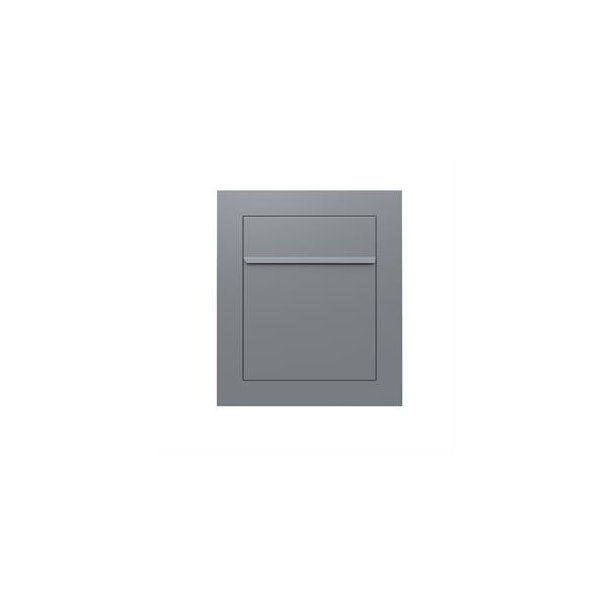 Indbygningspostkasse BARI - LYS GR lakering