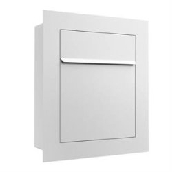 Indbygningspostkasse BARI - Hvid  lakering