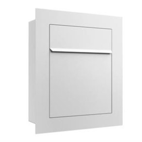 Indbygningspostkasse BARI - Hvid  lakering