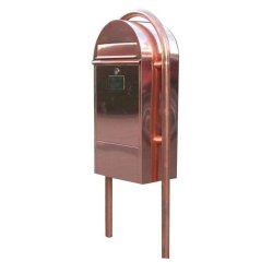 Baron-Mega postkasse kobber