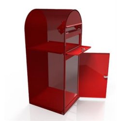 BobiCargo Pakkepostkasse - SORT