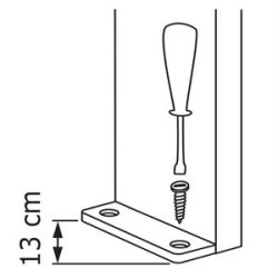SORT Postkasseanlg 3 enheder - INCL. Stander - CUBE