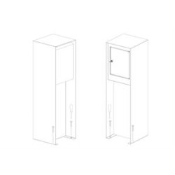 FYNN Cortenstaal postkasse