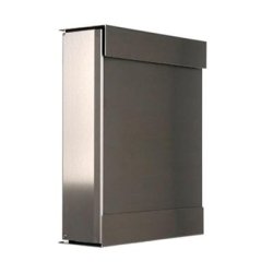 Designpostkasse Keilbach - Kraftigt rustfritstl.