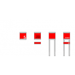 Designpostkasse Keilbach - RD lakeret front