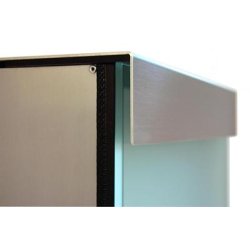 Designpostkasse Keilbach med mat glas front