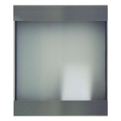 Designpostkasse Keilbach med mat glas front