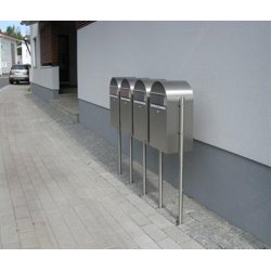 BobiGrande postkasse - ogs til smpakker - RUSTFRISTL