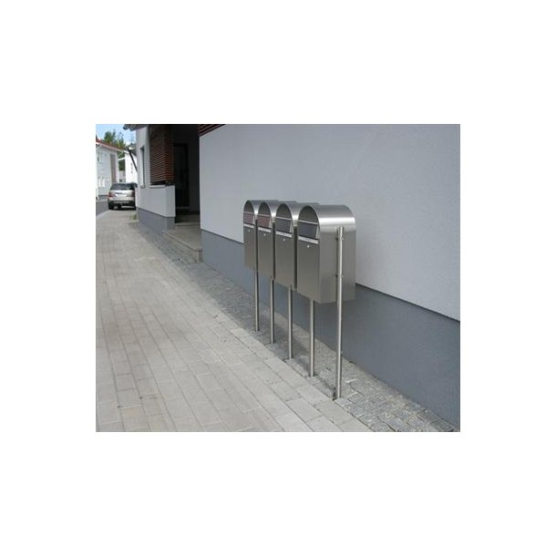 BobiGrande postkasse - ogs til smpakker - RUSTFRISTL