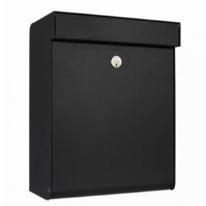 Allux postkasse - Grundform SORT