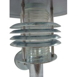 Klassisk Galvaniseret vglampe - HENRIK